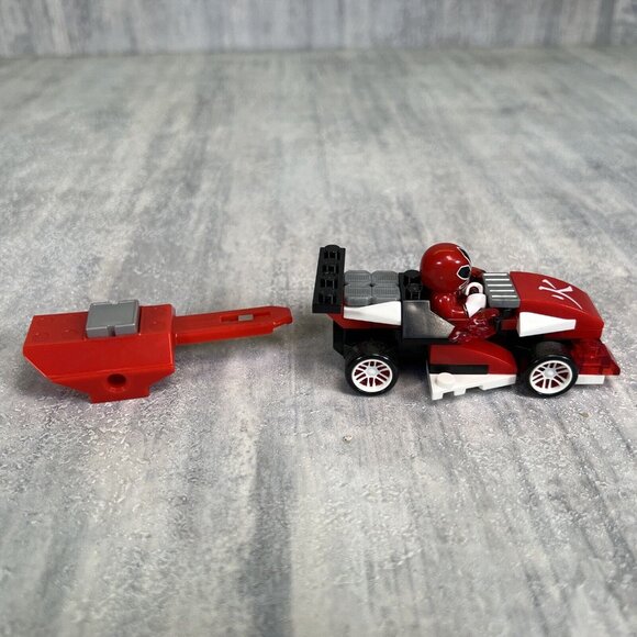 Mega Bloks Power Rangers DEKER POCKET RACER set 5765 Super Samurai 2011 - Picture 7 of 8